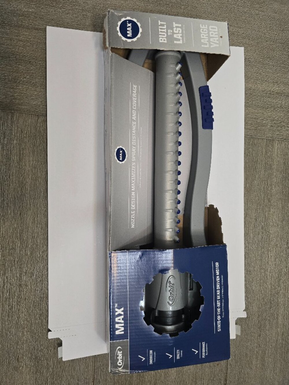 Orbit Orbit Max 4000-sq ft Oscillating Sled Lawn Sprinkler
